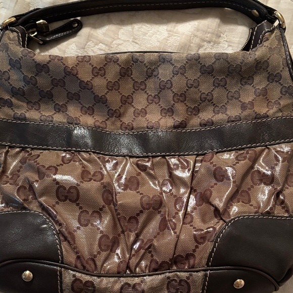 Authentic Gucci Shoulder Bag Purchased from poshmark and never carried. - Picture 8 of 11